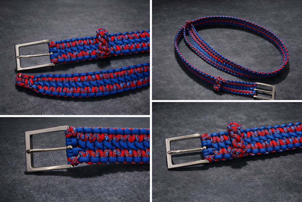 Cintura in Paracord Personalizzabile - Intrecciata a Mano