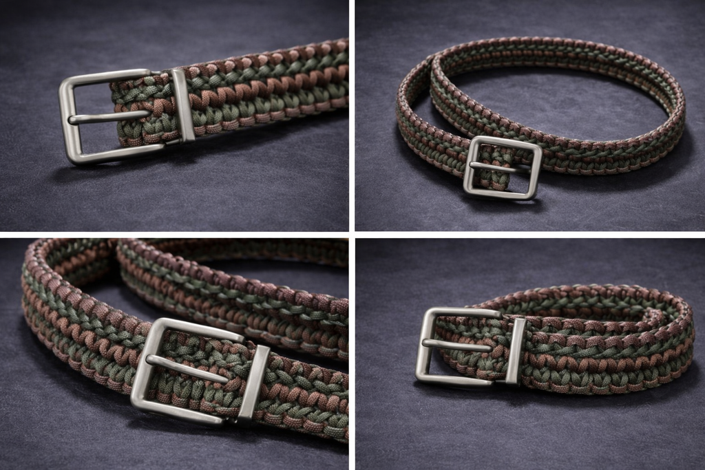 Cintura in Paracord Personalizzabile - Intrecciata a Mano