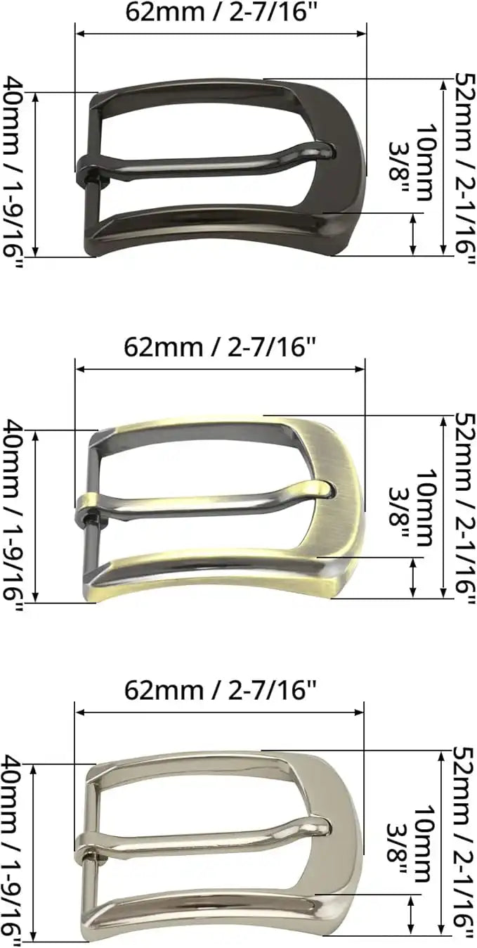 Fibbie in metallo disponibili per cintura in Paracord Urban Kord
