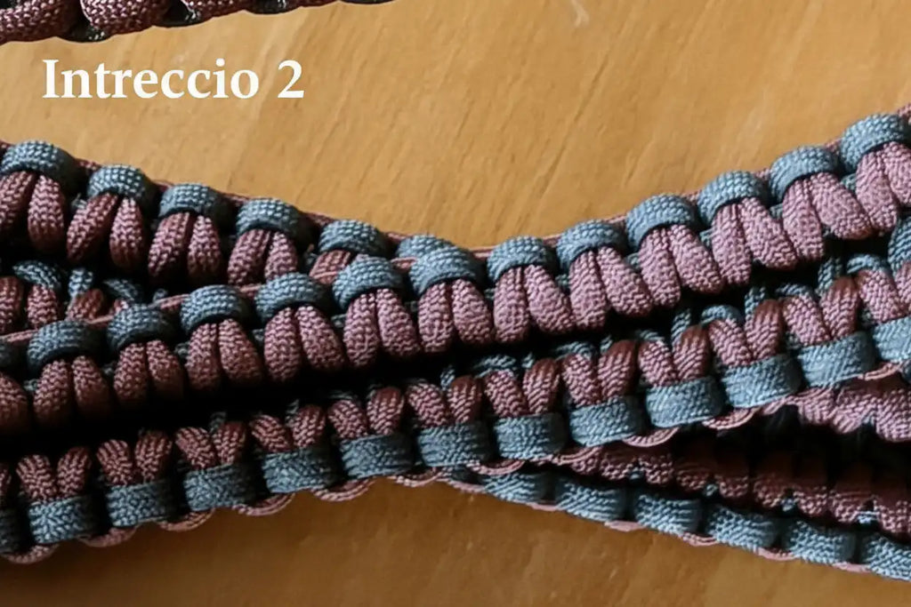 Cintura in Paracord personalizzabile con Intreccio 2