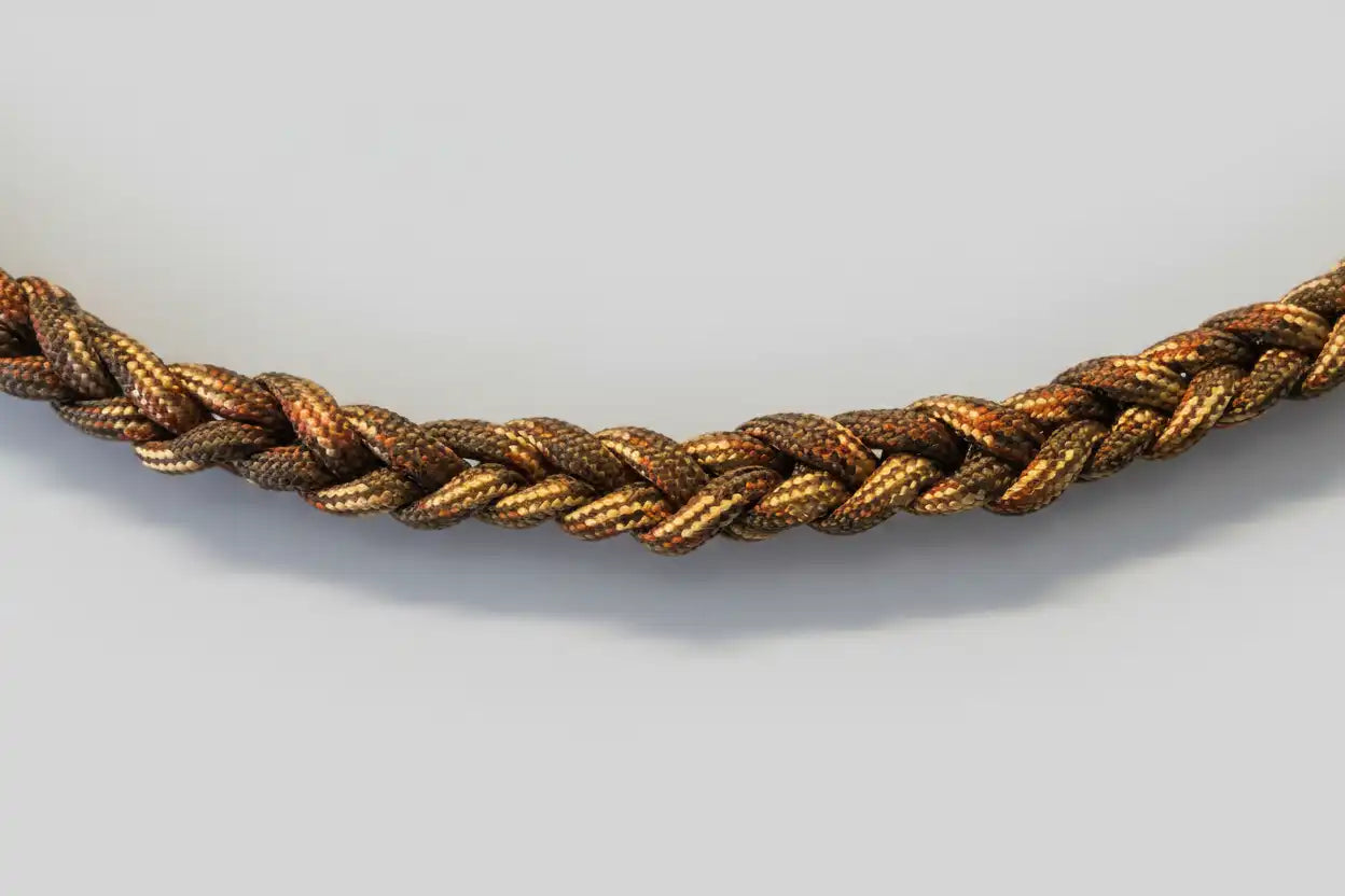 Collana in Paracord a scioglimento rapido dettaglio intreccio