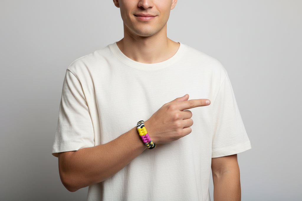 Bracciale Bicolor Con Variante Finale