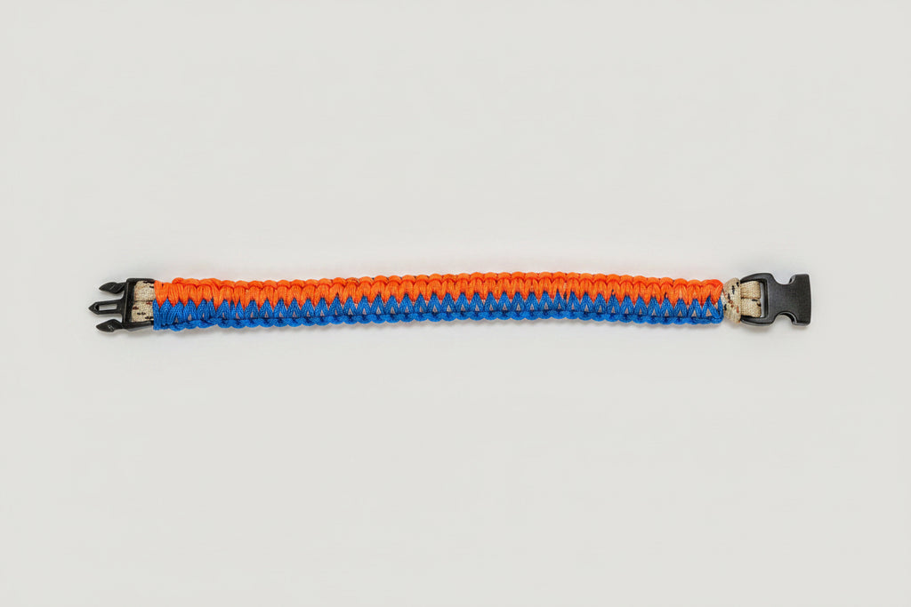 Viola & Orange Neon Microcord — Desert Camo