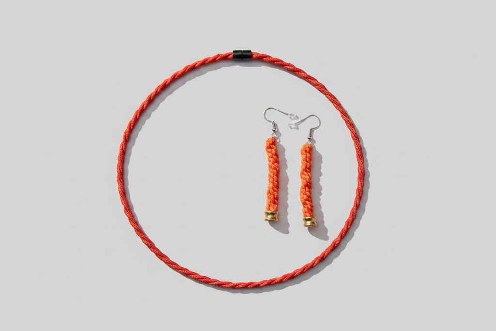 Hermès Set — Collana & Orecchini